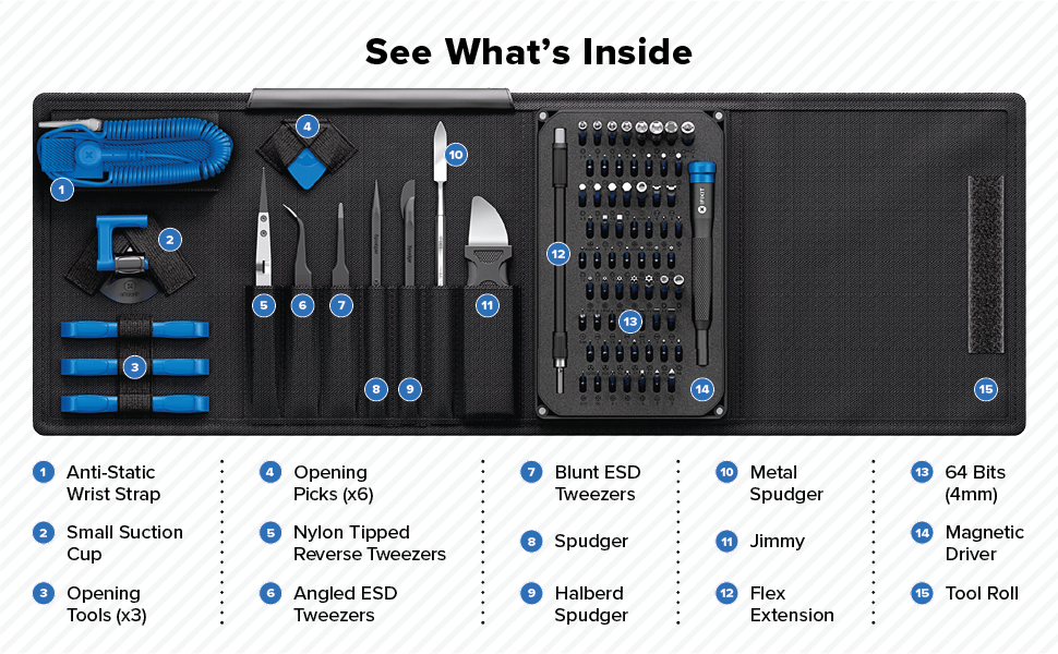 iFixit Pro Tech Toolkit - Electronics, Smartphone, Computer